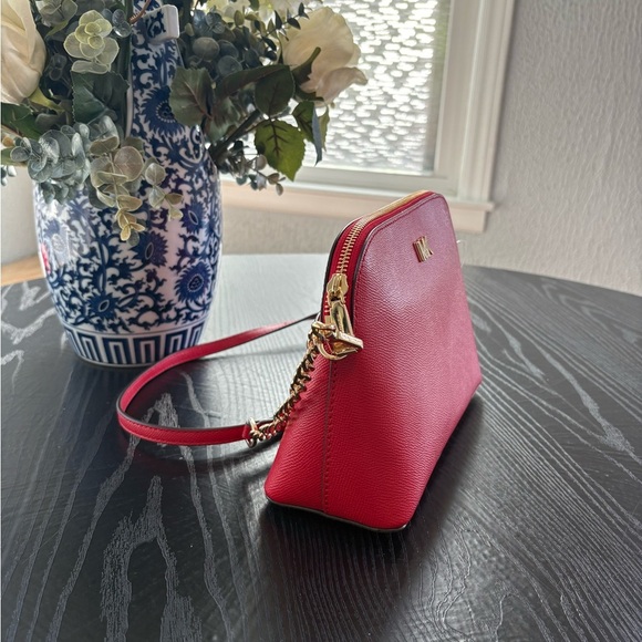 Michael Kors Zip Dome Crossbody with Gold Hardware - Picture 3 of 12
